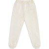 Cotton Angel Wing Joggers, Cream - Loungewear - 2 - thumbnail