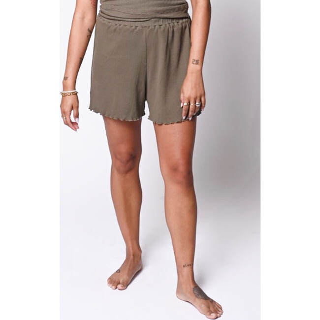 The Pointelle Short, Clover - Shorts - 2