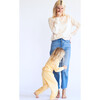 The Classic Crewneck, Cashew - Loungewear - 3