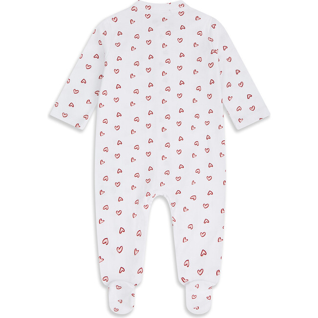 Heart Print Sleepsuit - Pajamas - 2
