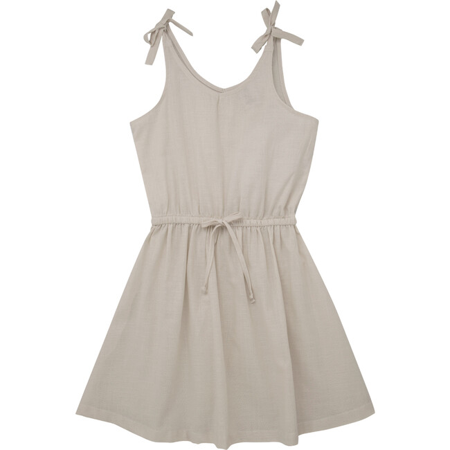 Short Dress, Sand - Dresses - 1