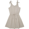 Short Dress, Sand - Dresses - 1 - thumbnail