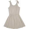 Short Dress, Sand - Dresses - 3