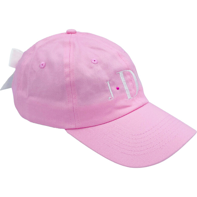 Customizable Bow Baseball Hat, Palmer Pink