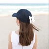 Customizable Bow Baseball Hat, Nellie Navy - Hats - 7