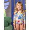 Sunset Two Piece Longsleeve Swimsuit, Tulio - Two Pieces - 2