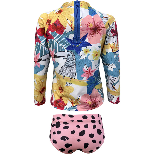Sunset Two Piece Longsleeve Swimsuit, Tulio - Two Pieces - 3