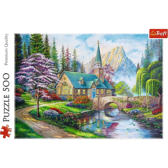 500 Piece Jigsaw Puzzle, Woodland Seclusion