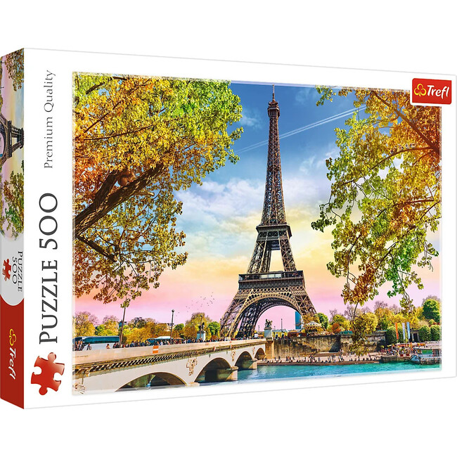 500 Piece Jigsaw Puzzle, Romantic Paris