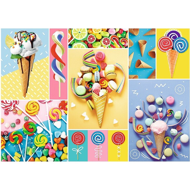 500 Piece Jigsaw Puzzle, Favorite Sweets