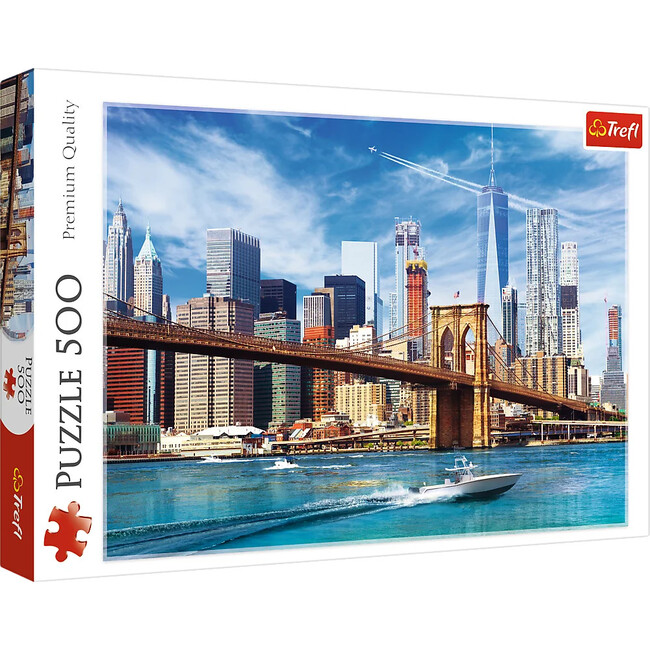 500 Piece Jigsaw Puzzle, View of New York