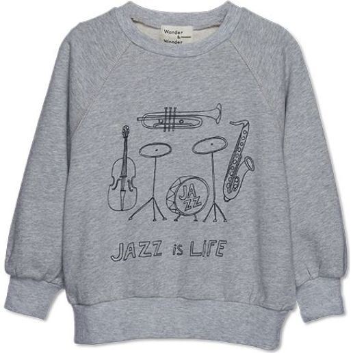 Jazz Sweatshirt, Heather Grey