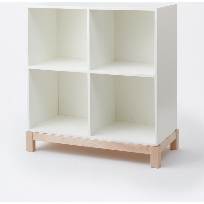 Cubby Bookshelf, White - Bookcases - 3