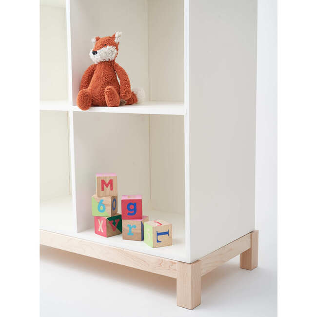 Cubby Bookshelf, White - Bookcases - 4