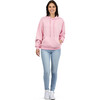 Women's Vintage Chloe Sweatshirt, Vintage Bubble Gum Pink - Sweatshirts - 1 - thumbnail
