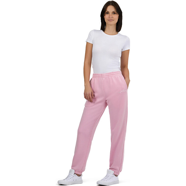 Women's Vinyage Nova Sweatpants, Vintage Bubble Gum Pink - Sweatpants - 1
