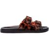 Women's Wide Sandal, Brown/Tortoise - Sandals - 2