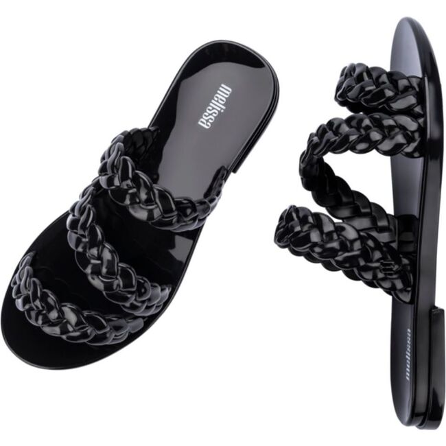 Women's Wrap Sandal, Black - Sandals - 5