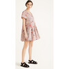 Women's Ballou Print Dress, Rose Deco Print - Dresses - 2 - thumbnail
