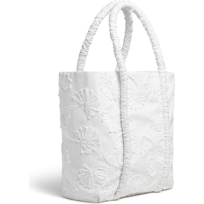 Asha Soutache Handbag, White