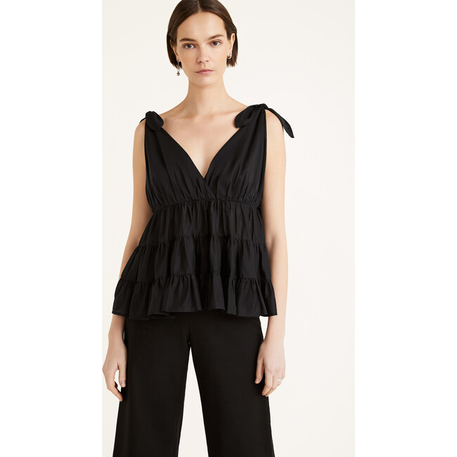 Women's Dunand Blouse, Black - Blouses - 2