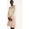 Women's Alix Knit Top, Ivory - Blouses - 2
