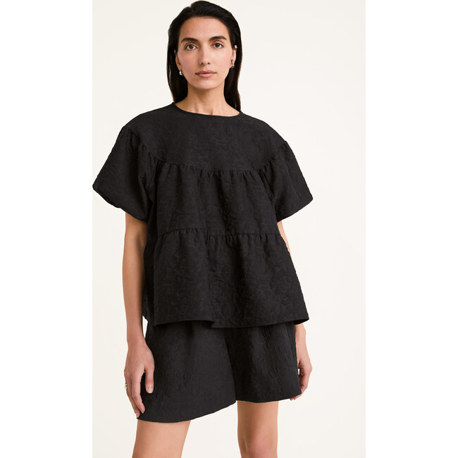 Women's Paraiso Blouse, Black - Blouses - 3