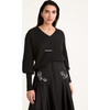 Women's Jensen Knit Top, Black - Blouses - 2