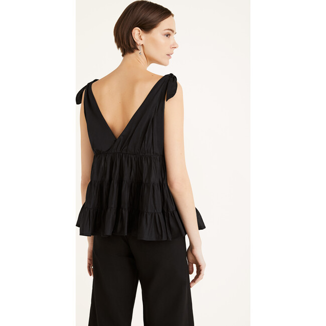 Women's Dunand Blouse, Black - Blouses - 4