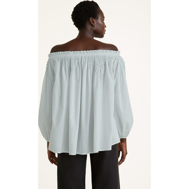 Women's Marle Blouse, Sea Mist - Blouses - 5