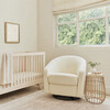 Madison Swivel Glider, Ivory Boucle - Nursery Chairs - 2 - thumbnail