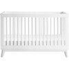 Scoot 3-in-1 Convertible Crib with Toddler Bed Conversion Kit, White - Cribs - 1 - thumbnail
