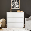 Bento 3-Drawer Changer Dresser with Removable Changing Tray, White - Dressers - 2