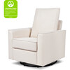Alden Swivel Glider, Performance Cream Eco-Weave - Nursery Chairs - 3