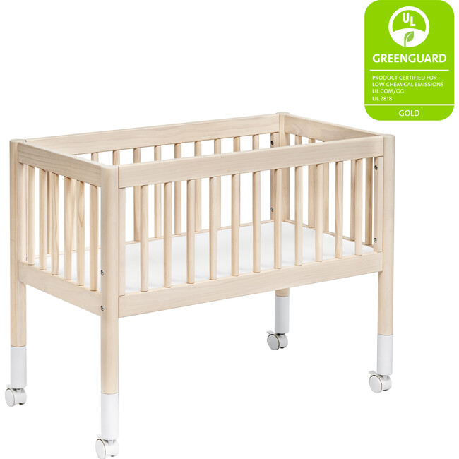 Gelato Portable Bassinet, Washed Natural - Bassinets - 5