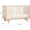 Hudson 3-in-1 Convertible Crib with Toddler Bed Conversion Kit, Natural - Cribs - 4