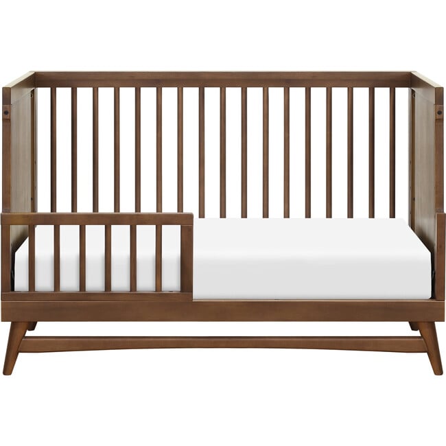 Peggy 3-in-1 Convertible Crib with Toddler Bed Conversion Kit, Natural Walnut - Cribs - 5