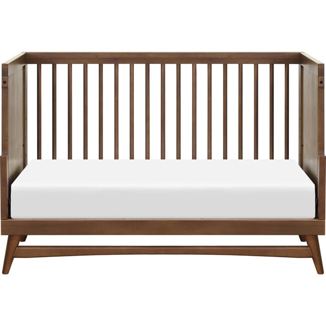 Peggy 3-in-1 Convertible Crib with Toddler Bed Conversion Kit, Natural Walnut - Cribs - 6