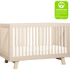 Hudson 3-in-1 Convertible Crib with Toddler Bed Conversion Kit, Natural - Cribs - 6