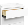 Bento 3-Drawer Changer Dresser with Removable Changing Tray, White - Dressers - 7