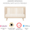 Hudson 3-in-1 Convertible Crib with Toddler Bed Conversion Kit, Natural - Cribs - 9
