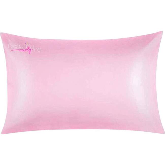 Satin Charmeuse Pillow Case, Pink