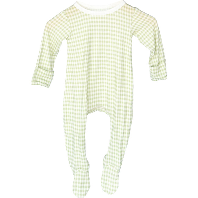 Honeydew Printed Sleeper, Green - Pajamas - 1
