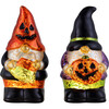 Set of 2 Halloween Mercury Glass Gnomes - Accents - 1 - thumbnail