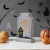 10" Ceramic LED Tombstone, Tomb Sweet Tomb - Accents - 2
