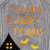 10" Ceramic LED Tombstone, Tomb Sweet Tomb - Accents - 5