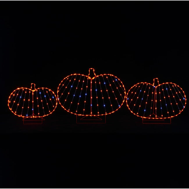 Outdoor Pumpkin Lightshow - Accents - 3