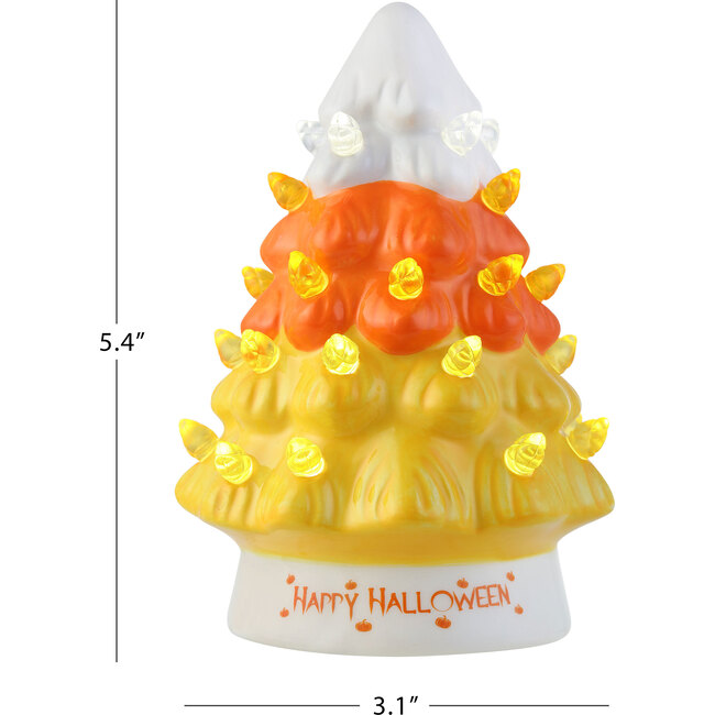 Set of 2 Halloween Trees, Candy Corn - Accents - 4