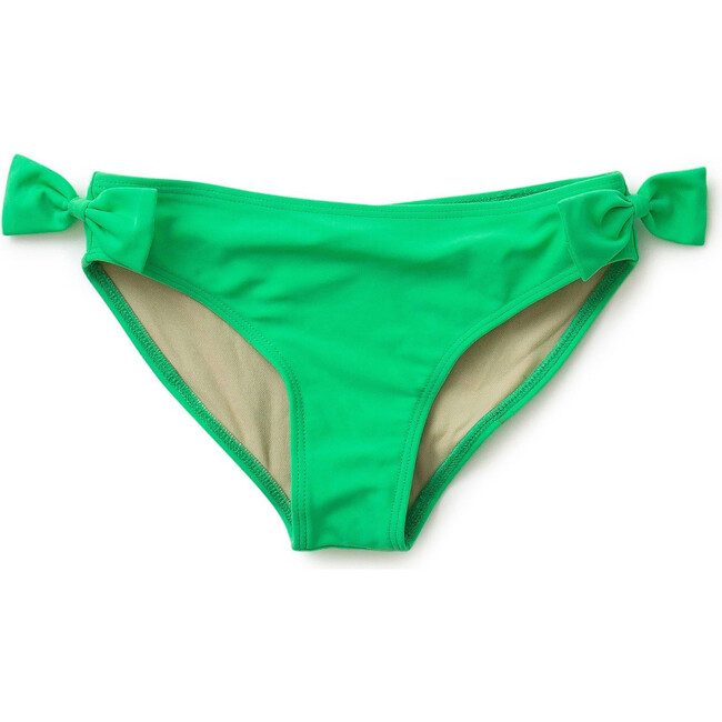 Girl's Bikini Bottom, Palm Green - One Pieces - 1
