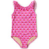 Girl's Ruffle One-Piece, Sno-Cone - One Pieces - 1 - thumbnail